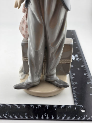 Lladro 5233 Charlie the Tramp Figurine Chaplin Juan Huerta Retired in 1988 EUC