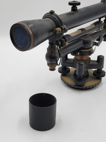 Vintage 1950's W&L.E. Gurley Transit Model Surveying Equipment w original case