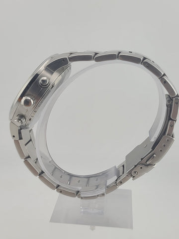 MENS CASIO OCEANUS OC 501 CHRONOGRAPH ANALOG WATCH 2714 MOV 100M. New Battery.