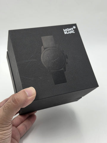 Genuine Montblanc Summit 2+ Smartwatch Original Box Case w/ Manual & Inserts OEM