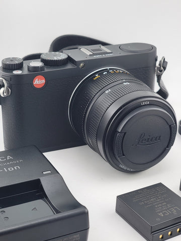 Mint Leica X Vario Typ 107 Black 18430 / 16.2MP Compact Digital Camera. Japan