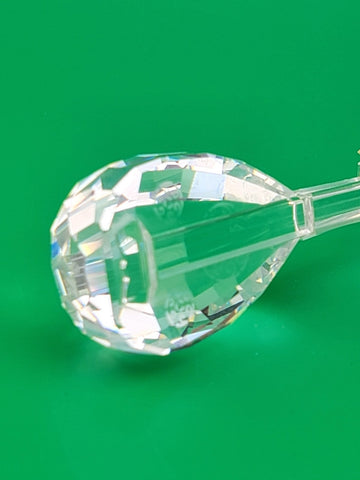 Rare Vintage Swarovski Crystal Lute 7477000004 169246. Retired 1997.  MIB+COA