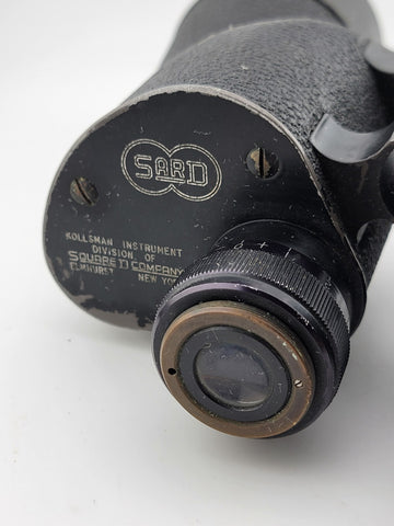 WWII Era SARD Square D Co 7 X 50 Binoculars w/Case Bu. Aero. US Navy Mark 21.