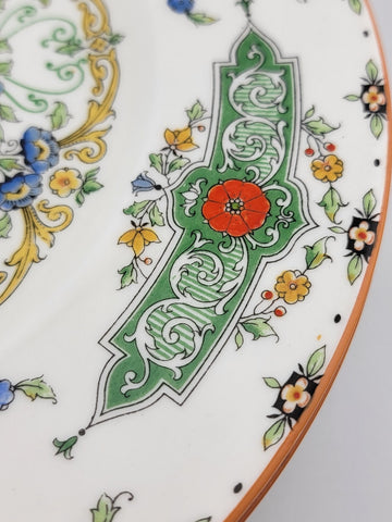 Vintage Royal Worcester “Canopic” Porcelain Plates 10.5". Hand Painted.