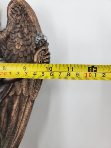 Rare Large Original 1994 Austin Sculpture Guardian Angel Figurine Statue. 19 In.