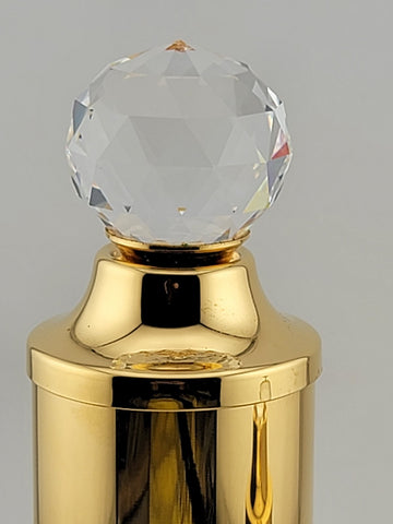24 Karat Gold-Plated Brass Swarovski Crystal Slat & Pepper Valerio Alberello