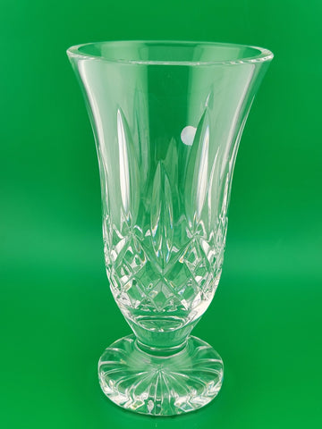 Vintage Waterford Crystal LISMORE 7" Flared Footed Vase Flower Vase 7"x3.5"