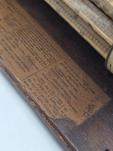 1920 Keuffel & Esser Thatcher's Calculating Instrument Model 4093 w/ Manual