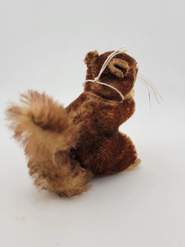 Extremey Rare Collectible Antique Steiff "Perri" the Squirrel 4" Tall. C 1950's.