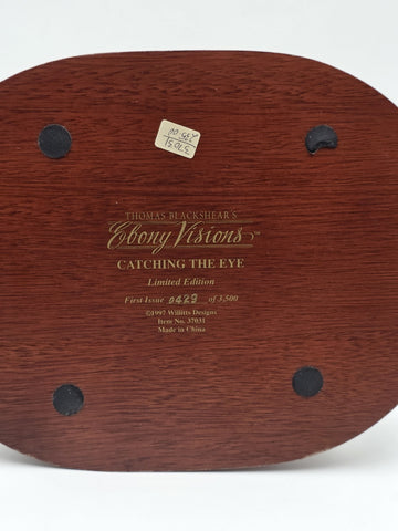 Limited Edition Thomas Blackshear Ebony Visions "Catching the Eye", Item 37031