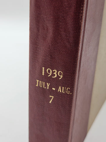 Life Magazine July - August 1939 Library of Congress Complete Issues Mint Bound