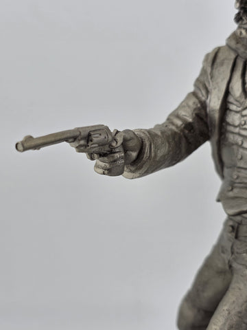 Franklin Mint Western Heritage Museum Fine Pewter The Gunfighter by Jim Ponter