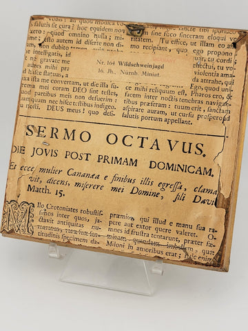 Rare Antique GERMAN MINIATURE WAX PAINTING "WILD BOAR HUNT" 1900s 16th C Style.