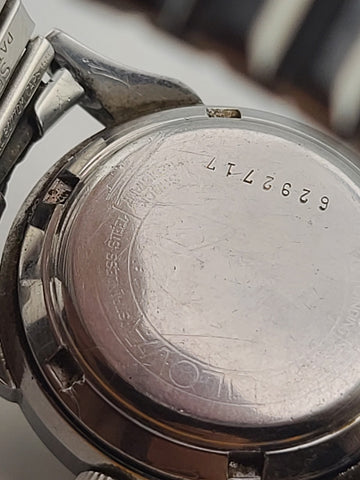 BULOVA 23 Sunburst Self Winding Watch. 23 Jewels 10BPAC Automatic 1950’s. Works.