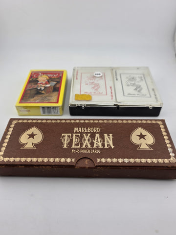 Rare Set Of 6 Vintage Decks Of Playing Cards. Complete Collection.