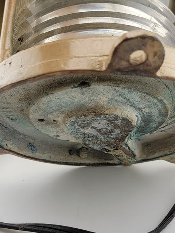 Rare Vintage Original Perko USCG Ships Masthead Light W New Cable. Works.