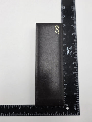Vintage S.T. Dupont Montparnasse Slim Black Lacquer & Gold-Plated Ballpoint Pen.