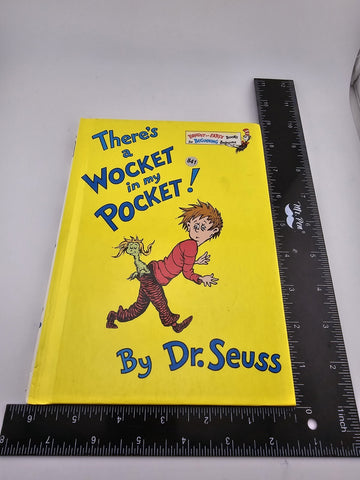 Vintage Hardcover: There Is  a Wocket In My Pocket  book Dr. Seus 1st Edition