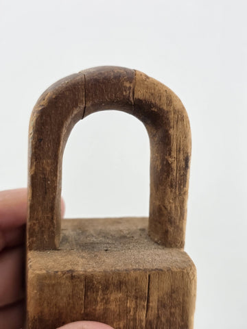 Rare Antique 19th C Folk Art Petite Handcarved Whimsy Ball in Cage Sculptures