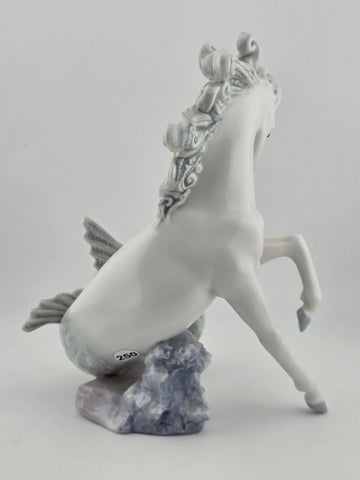 Ultra Rare Lladro Spain Retired 01008063 TRITON I -Glazed Finish Ltd. Ed. Mint.