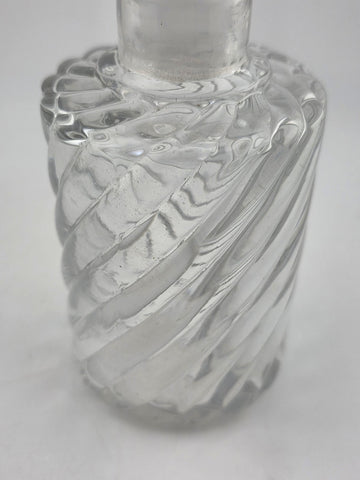 Vintage Baccarat Bambous / Swirl Bamboo Perfume Bottle