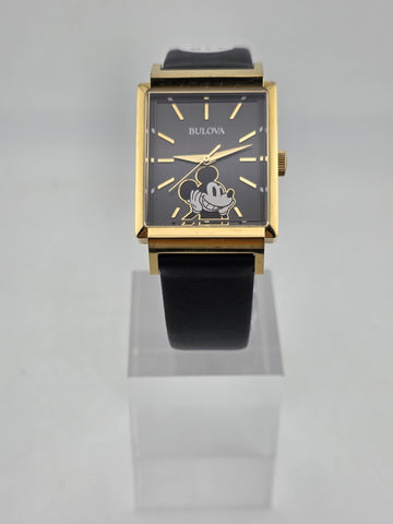 Vintage Collectible Disney Parks Mickey Mouse Watch by Bulova. Mint Condition.