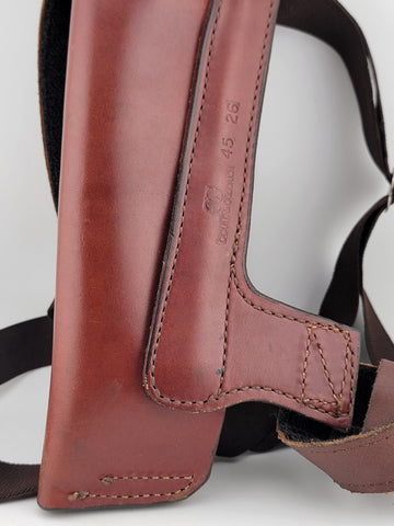 Rare Goud & Goodrich Shoulder Leather Holster Model 45 26 Right Handed