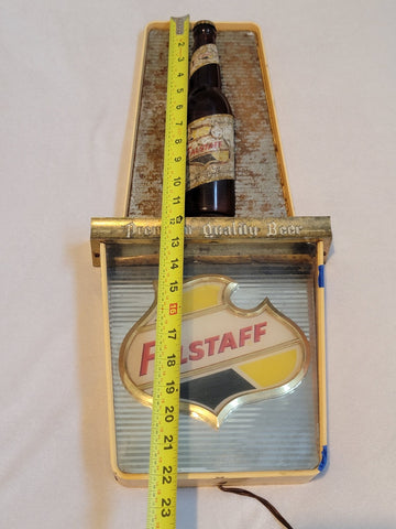 Rare Vintage Collectible Falstaff Beer Sign 1960's For Bar / Mancave. Untested.