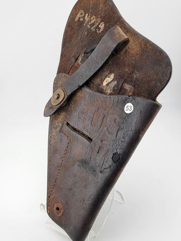 WWII Era 1940 USMC M3 Leather Shoulder Holster Colt M1911A1 Pistol. Sears Co.