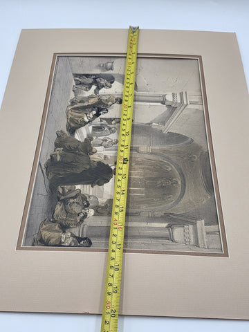 Chapel Of St. Gertrude 19th C British Lithograph Day & Son Queen’s Printer 20x16