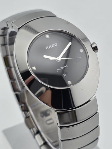 New High Tech Ceramic Titanium Rado Ovation Jubile Watch Ref 152.0493.3