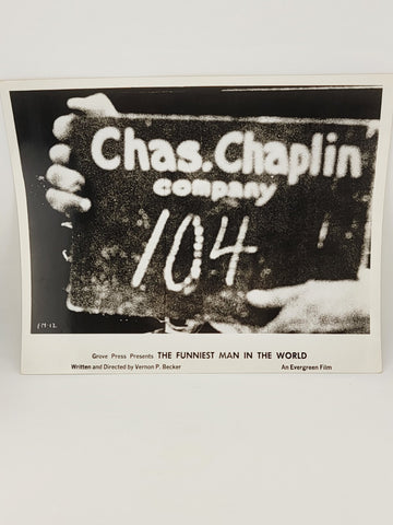Lot Of 6 Rare Antique Press Release Charlie Chaplin 8x10 Photos, Originals