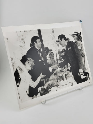 The Godfather Black & White Film Still. Original Movie Picture. Wedding Scene