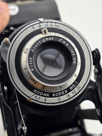 KODAK JUNIOR SIX-16 SERIES III 128/6.3 KODAK ANASTIGMAT. Excellent Cond.
