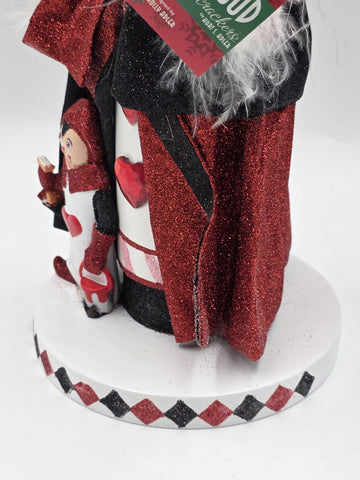 Kurt Adler Hollywood Nutcracker Alice In Wonderland Queen Of Hearts HA0519 17.5"