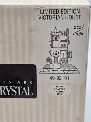 Rare Iris Arc Crystal Victorian House Christopher Hughes Limited 272/750 Box COA