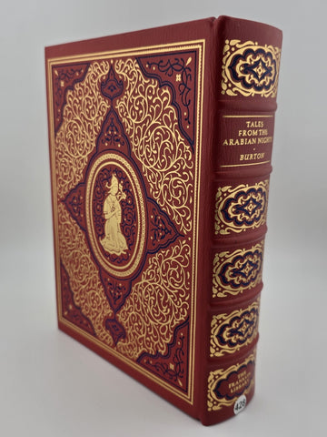 Franklin Library Arabian Nights Burton 1977 Leather Bound Illustrated Book. New.