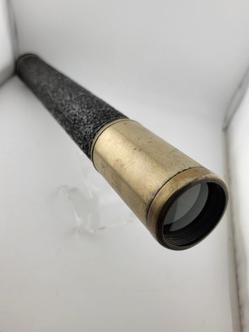 Original 1940 WW2 Maritime W Ottway &Co Ltd Ealing London single-draw telescope.