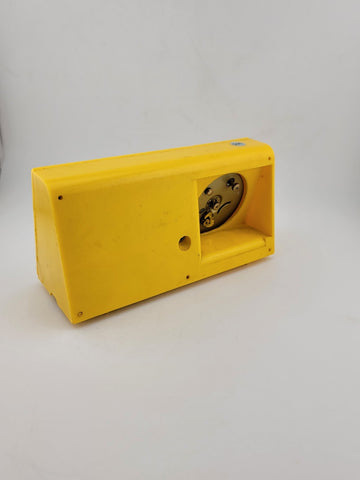 Rare 1974 Vintage Windsor Travel Clock Radio. Clock Works. Radio Untested.