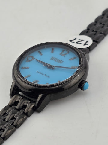 Ecclissi Ladies Sleeping Beauty Turquoise dial Sterling Silver 33822 Watch Works
