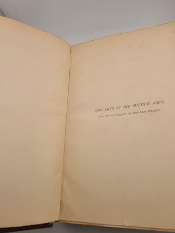 Antique 1875 Lacroix Arts of the Middle Ages19 chromolitho plates 400 engravings