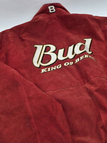 NASCAR Chase Authentics Dale Earnhardt Jr Budweiser Racing Jacket Sz 2XL Red