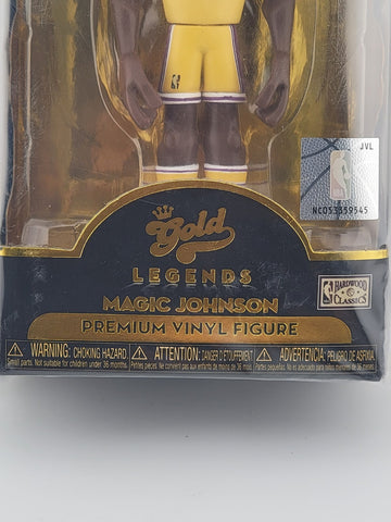 NBA'sMagic Johnson, New Funko Vinyl Gold 5". Collector Item, Lakers uniform