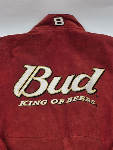 NASCAR Chase Authentics Dale Earnhardt Jr Budweiser Racing Jacket Sz 2XL Red