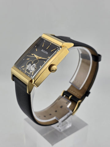 Vintage Collectible Disney Parks Mickey Mouse Watch by Bulova. Mint Condition.