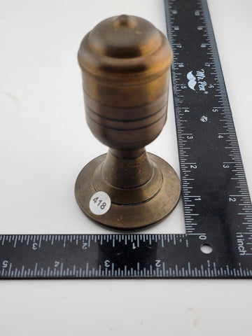 RARE COLLECTIBLE ANTIQUE  1920 'MOKO' DRGM BRASS PETROL TABLE LIGHTER, GERMANY