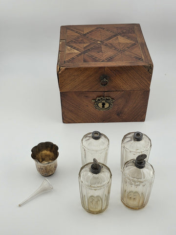 ULTRA RARE ANTIQUE FRENCH LOUIS XV, 18TH CENTURY PERFUME BOX - CAVE À PARFUM