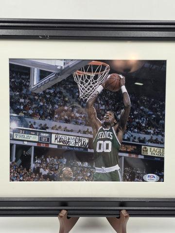 Robert Parish Signed 8x10 Photo PSA DNA AJ20841 Boston Celtics HOF Framed