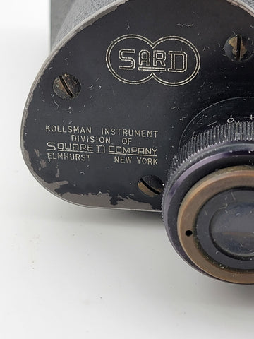 WWII Era SARD Square D Co 7 X 50 Binoculars w/Case Bu. Aero. US Navy Mark 21.