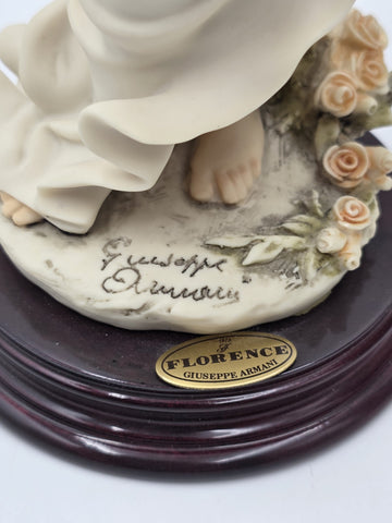 Giuseppe Armani Rose 0678-C Hand Signed 1996 Society Event Figurine COA Italy.